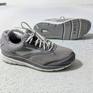Brooks Addiction Walker 2 Shoes Womens 11.5 Grey Slip Resistant Walking Sneakers